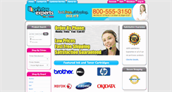 Desktop Screenshot of printerexperts.com