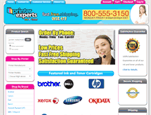 Tablet Screenshot of printerexperts.com